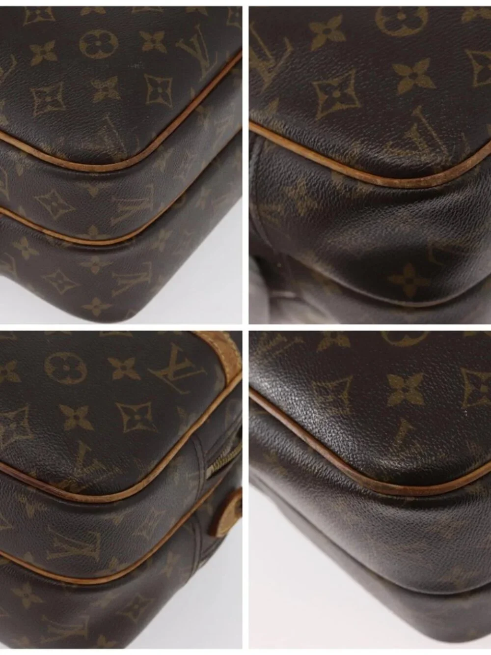 LOUIS VUITTON Monogram Reporter PM Shoulder Bag